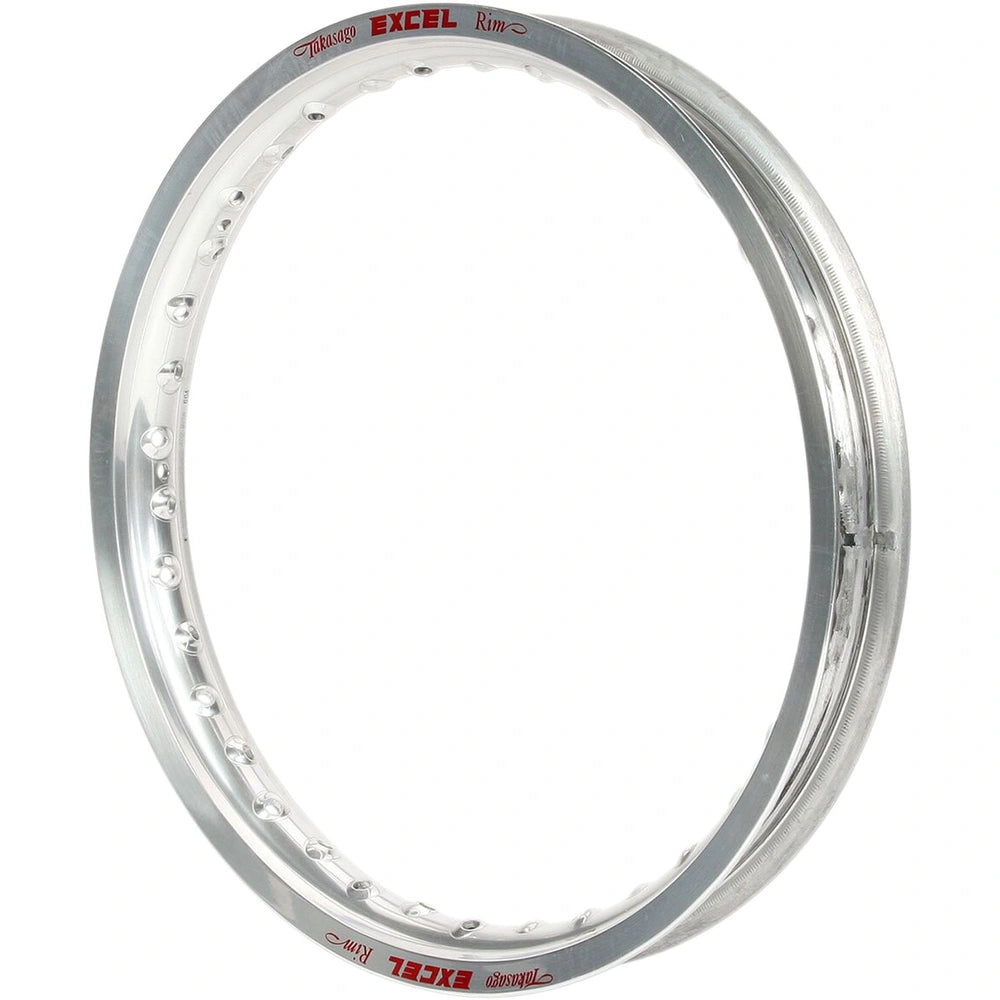 Excel Takasago MX/Enduro fælg 18x1.85, bag, 36H til Kawasaki 2006–2015 – sølv – Excel hjuldel til MX, Enduro eller Supermoto