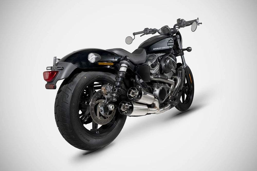 Harley-Davidson Nightster 975 (22-24) 2-i-1-i-2 komplet udstødning, E5-godkendt – Zard – produktbillede 4