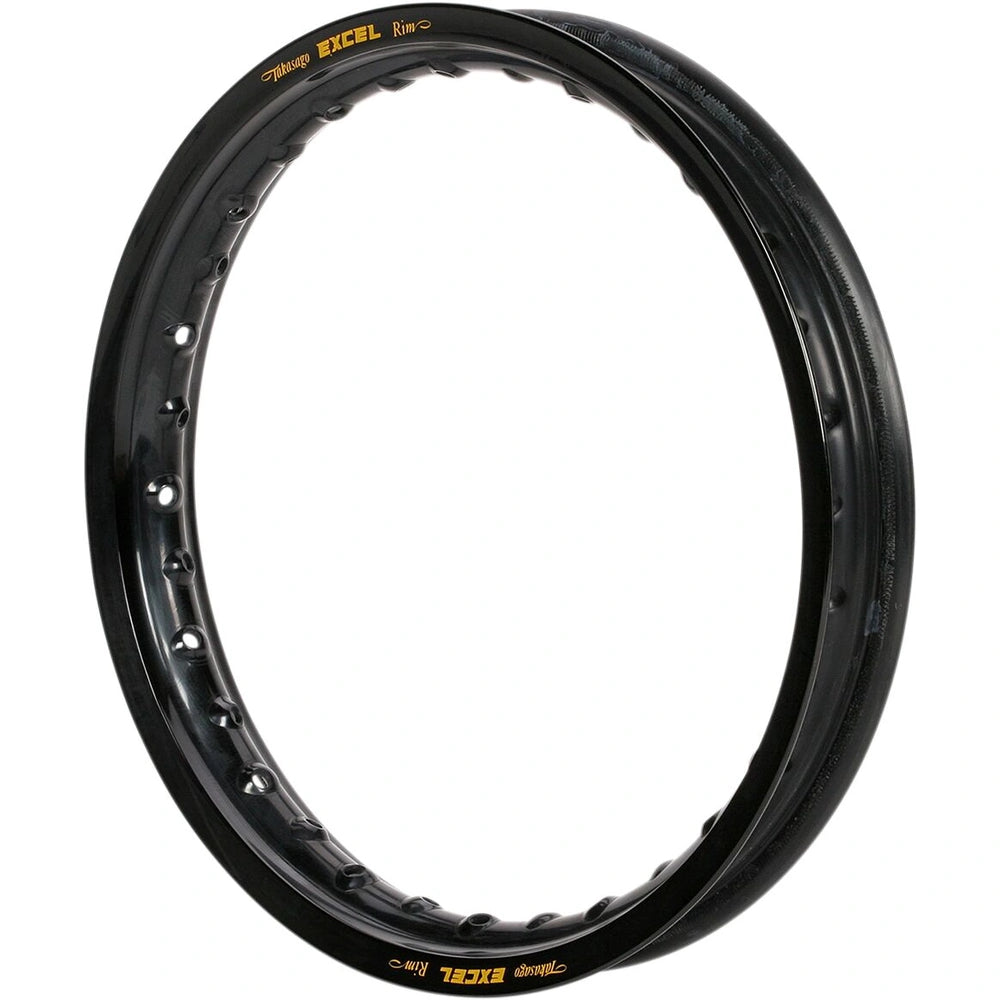 Excel Takasago MX/Enduro fælg 14x1.6, bag, 32H til Honda/Suzuki/Yamaha 1986–2026 – sort – Excel hjuldel til MX, Enduro eller Supermoto