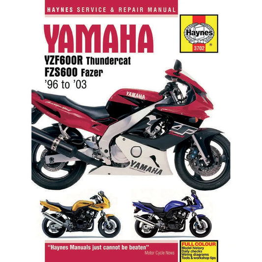 Yamaha YZF600R/Thundercat (1997–2003) værkstedshåndbog – Haynes – Haynes værkstedsmanual til service og reparation