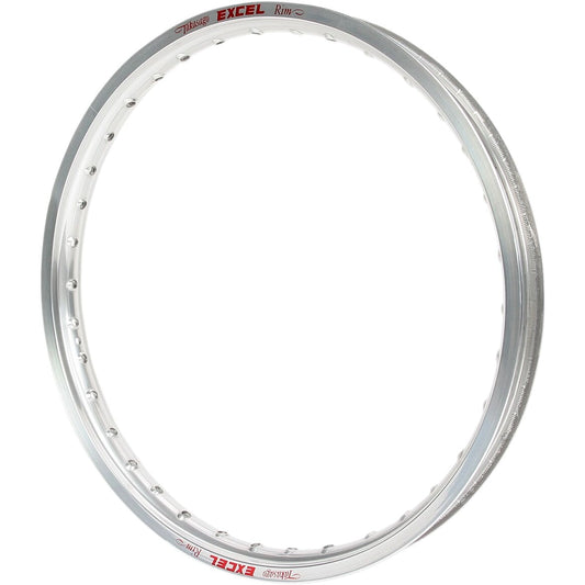 Excel Takasago MX/Enduro fælg 21x1.6, for, 36H til Beta/GasGas/Honda m.fl. 1991–2026 – sølv – Excel hjuldel til MX, Enduro eller Supermoto