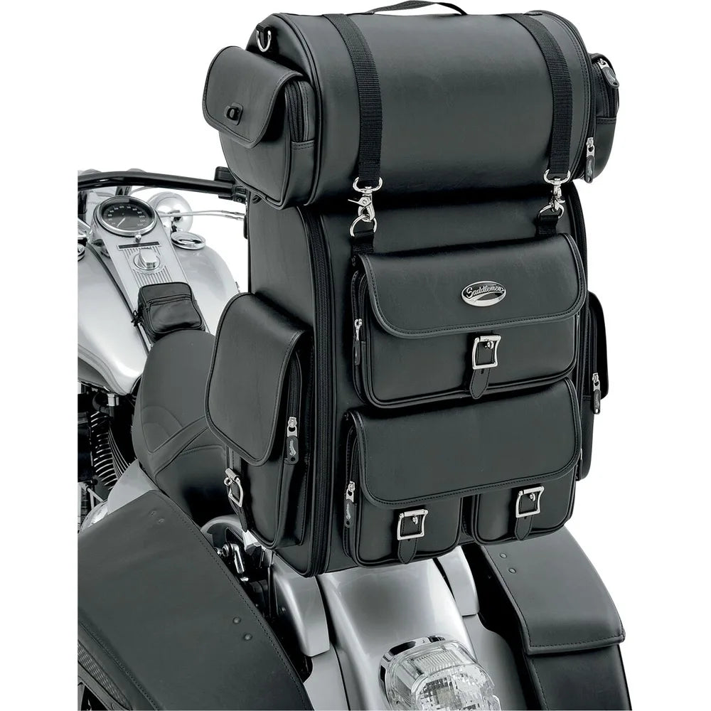 Harley-Davidson (12) Drifter sissy bar taske – Saddlemen – ekstra produktvisning med fokus på form, opbevaring og detaljer – billede 4