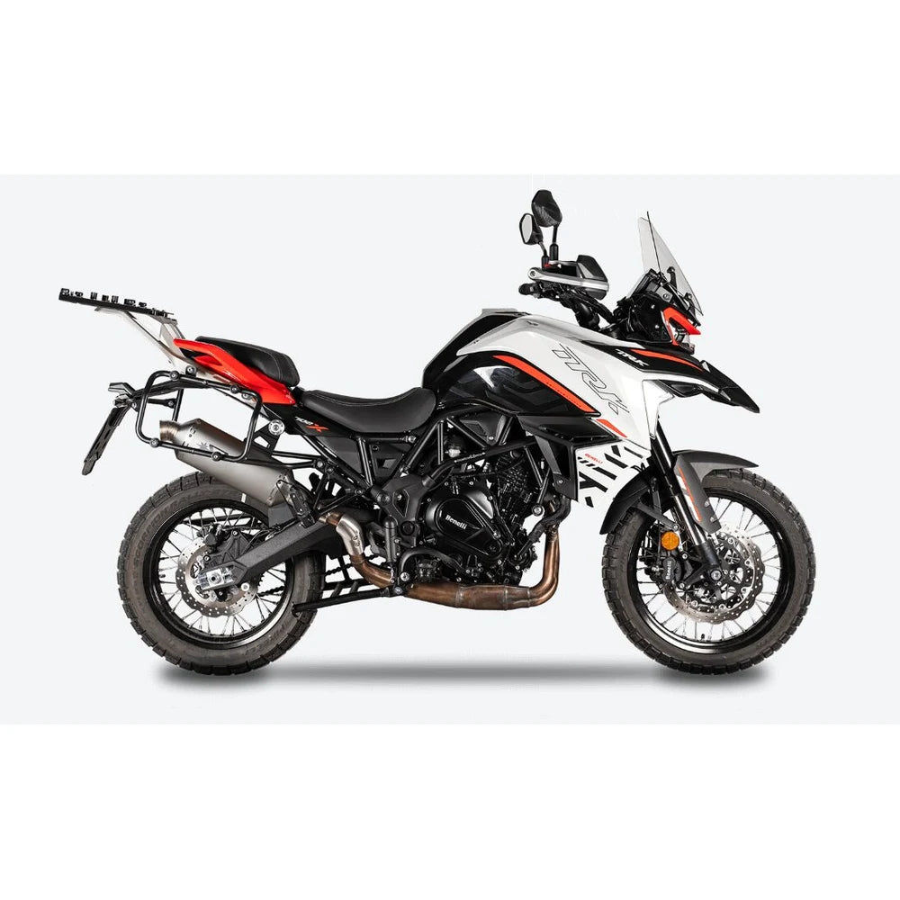 Benelli TRK 702 (22-26) Dakar slip-on, titanium – Spark – produktdetalje fra alternativ vinkel, billede 2
