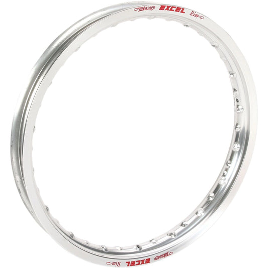 Excel Takasago MX/Enduro fælg 19x1.85, bag, 36H til Beta/GasGas/Husqvarna m.fl. 1993–2026 – sølv – Excel hjuldel til MX, Enduro eller Supermoto