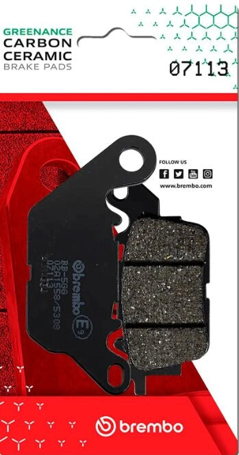 Detaljebillede 3 af Yamaha LTS 125 C Delight 18-24 bremseklodser – Brembo Genuine CC 07113