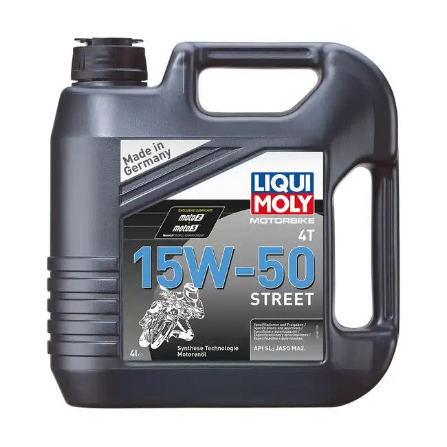 MC olie, 15W-50 – LIQUI MOLY Motorbike 4T Street – Advanced Full Synthetic – 20 L