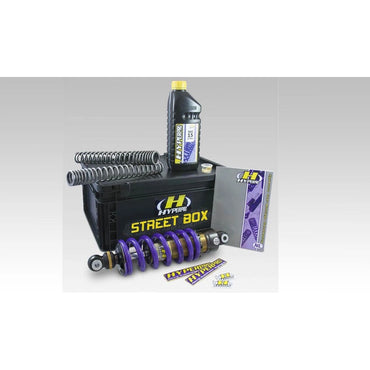 Hyperpro Streetbox til Yamaha MT-09 m.fl. (14-16) – komplet affjedringsopgradering – komplet pakke og tilbehør