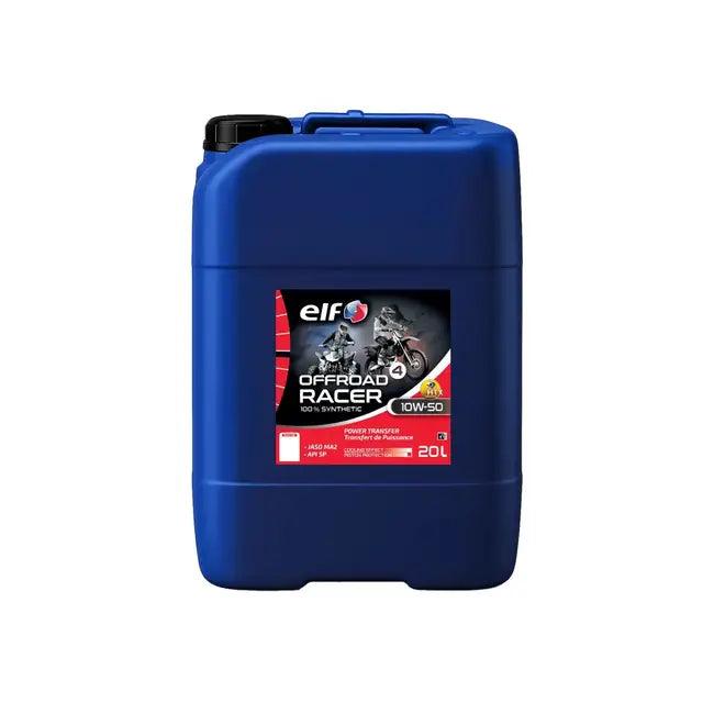 ELF Off-Road 4 Racer 10W-50 4-takts motorolie til MC – 20 L