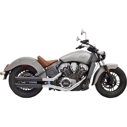 Indian Scout (15-24) slip-on udstødninger, sort – Bassani