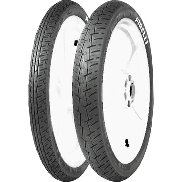Pirelli City Demon 3.00-18 52P TL – bagdæk set fra siden – se profil og design på dette Pirelli bagdæk hos Mo2parts.