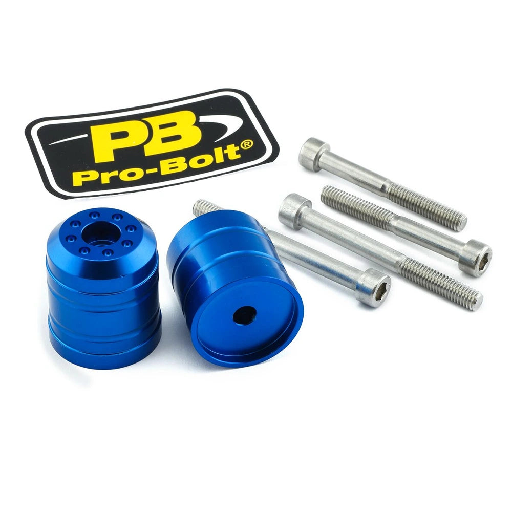 Styrender, 2 stk. – 7075-T6 aluminium, blå, BARENDSU20 – Pro-Bolt