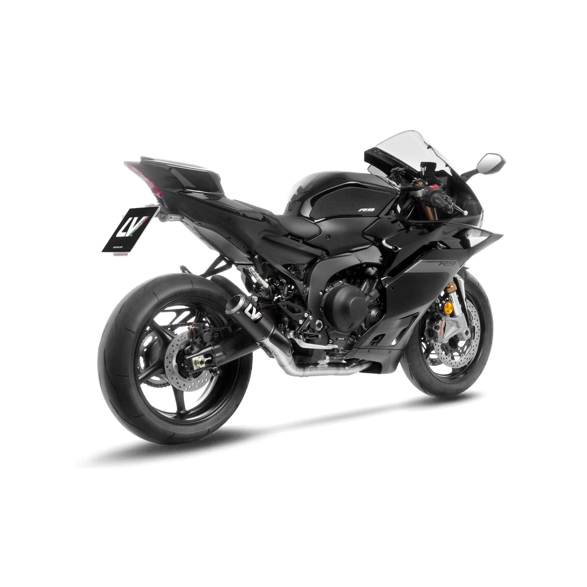Yamaha YZF-R9 (25-26) LeoVince LV Corsa komplet udstødning – rustfri – sort – ekstra produktvisning af udstødningssystem, design og detaljer 5