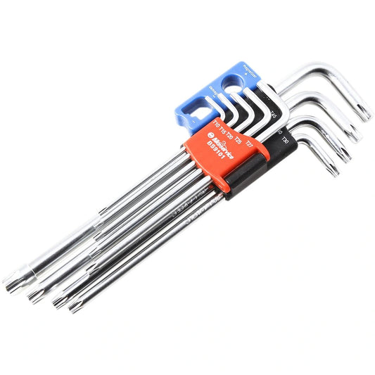 Ekstra langt magnetisk Torx-nøglesæt – BikeService BS9101