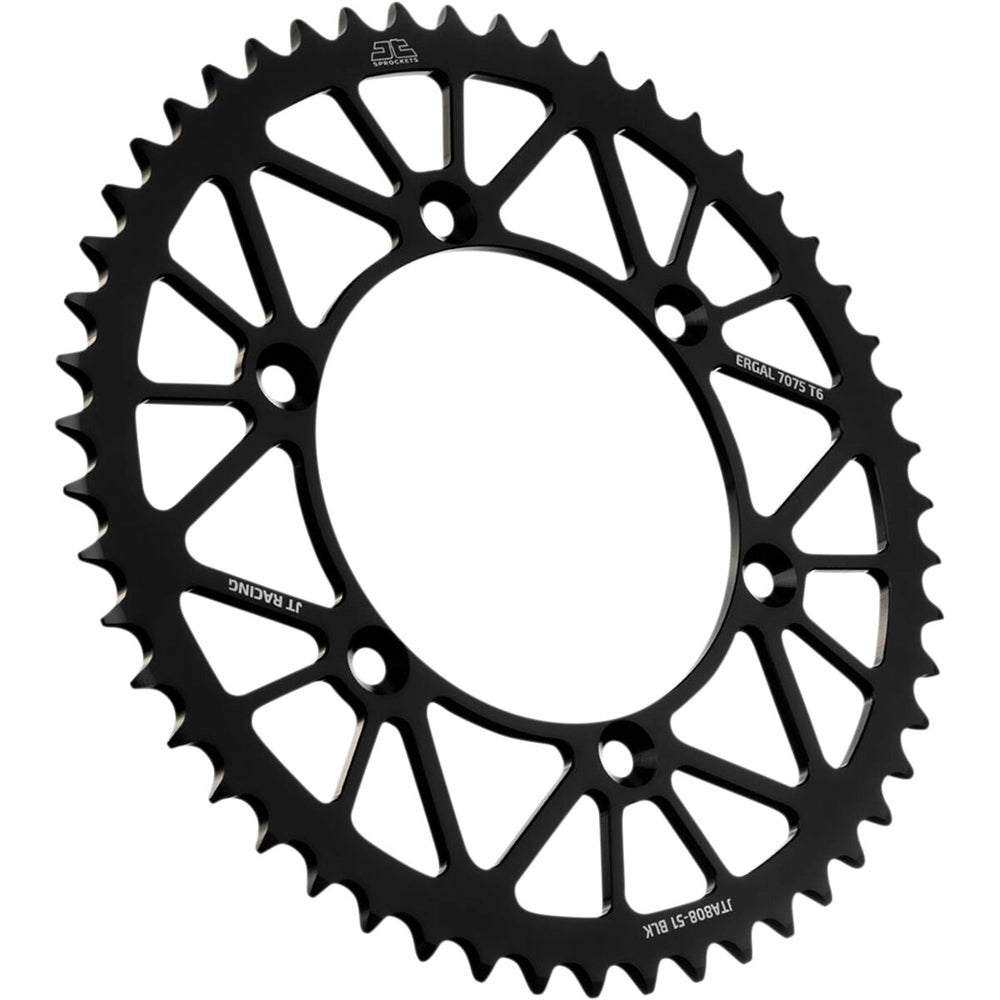 Bagtandhjul 51T, 520 – aluminium, JTA808.51BLK – JT Sprockets