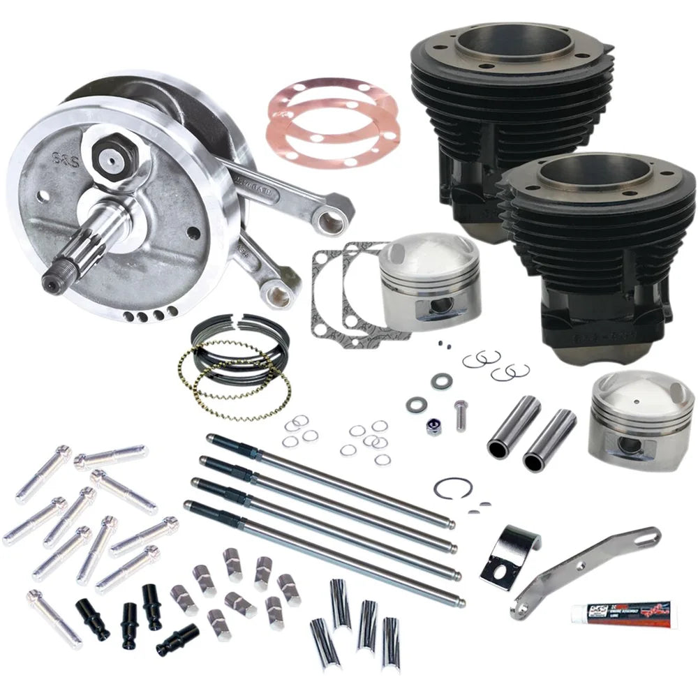 Harley-Davidson Shovelhead (80-84) Sidewinder Big Bore Stroker Performance Kit, 3,625" (91-9134) – S&S Cycle