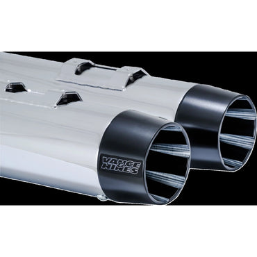 Harley-Davidson Touring (17-26) Blackbird 450 slip-on, sort – 16792 – Vance & Hines – detaljebillede af udstødning og finish 2