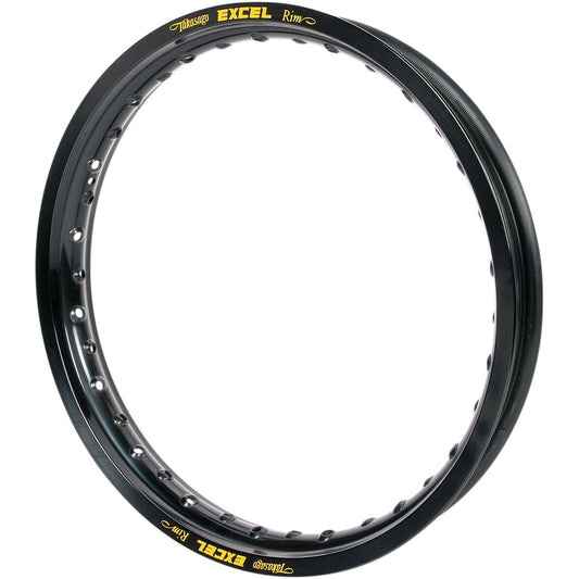 Excel Takasago MX/Enduro fælg 19x2.15, bag, 36H til Beta/GasGas/Husqvarna m.fl. 1989–2027 – sort – Excel hjuldel til MX, Enduro eller Supermoto