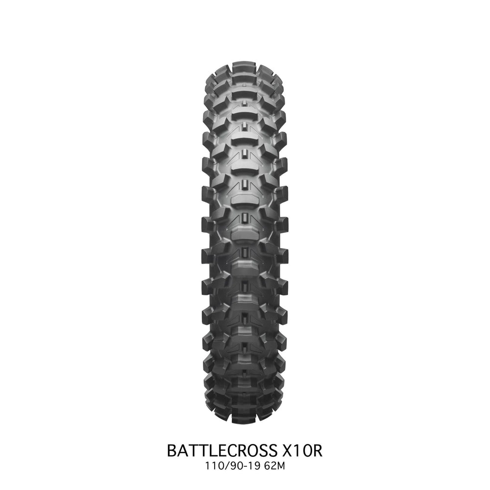 Bridgestone Battlecross X10 90/100-16 52M TT – bagdæk – originalt Bridgestone bagdæk med maksimalt greb i sand og mudder. Køb hos Mo2parts. Produktbillede 2.