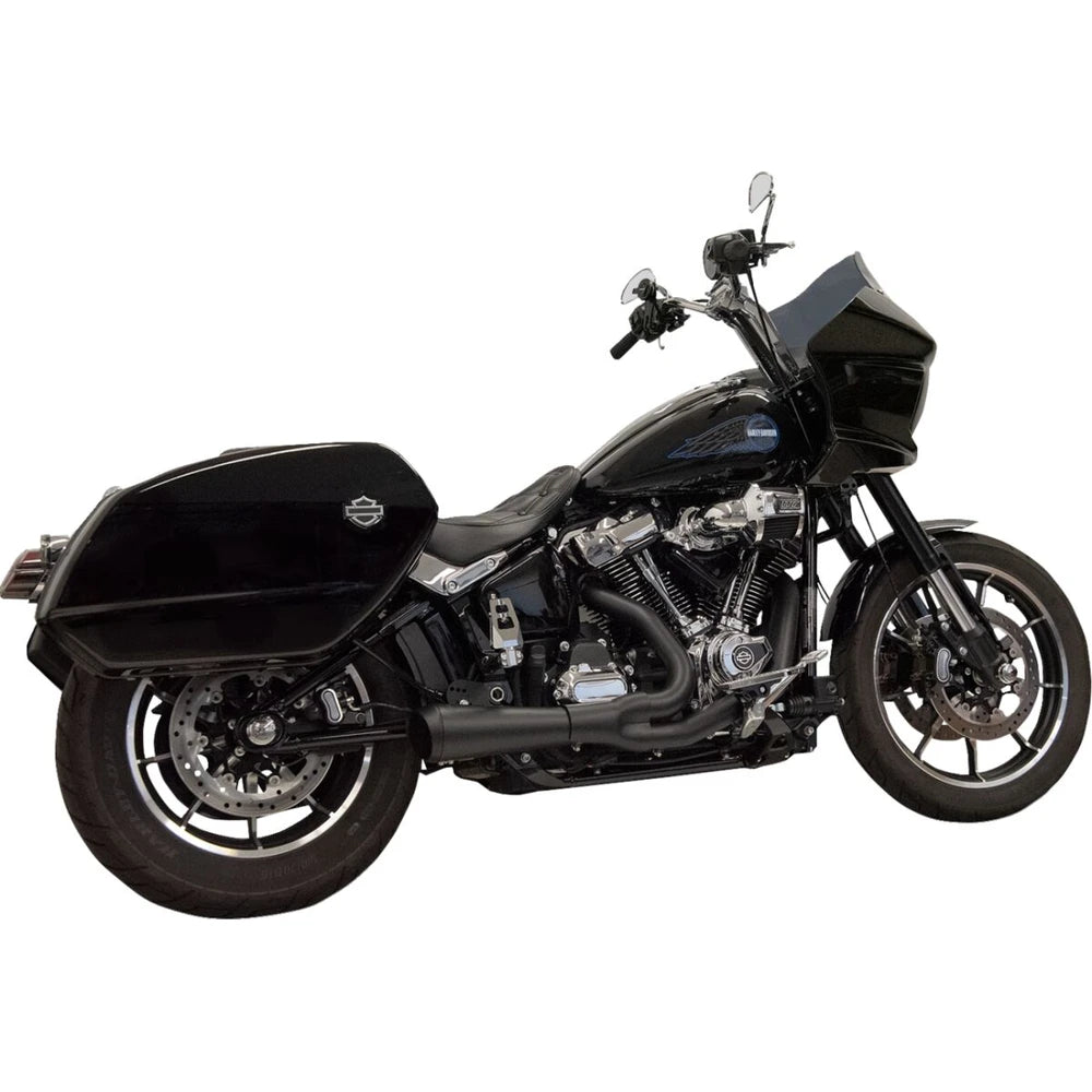 Harley-Davidson Softail (21-25) 2-i-1 Ripper komplet udstødning, sort – Bassani – ekstra produktvisning 2 med fokus på design og detaljer