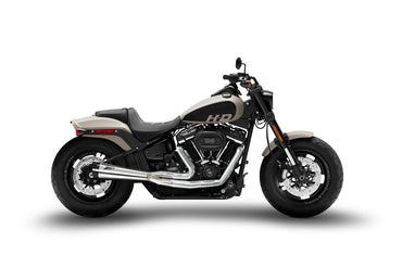 Harley-Davidson Fat Boy / Breakout (17-24) varmeskjold, poleret – Zard – produktbillede 2