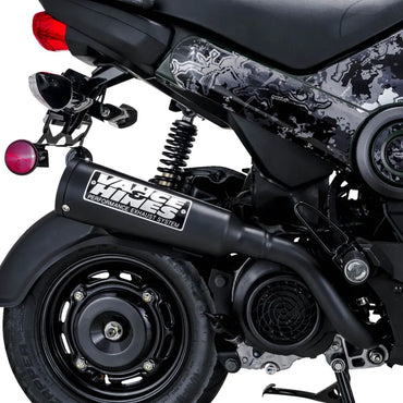 Honda Navi (22-22) Upsweep komplet udstødning, sort – Vance & Hines – detaljebillede af udstødning og finish 2