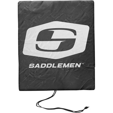 tailbag, 63,5 cm (25") × 34,5 cm (13-1/2") – Saddlemen – ekstra produktvisning med fokus på form, opbevaring og detaljer – billede 2