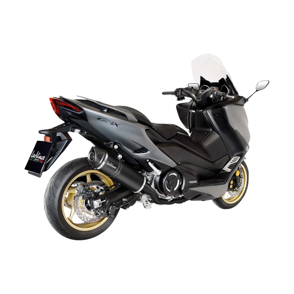 Yamaha TMAX 560 (20-24) m.fl. LeoVince LV One EVO komplet udstødning – rustfri – ekstra produktvisning af udstødningssystem, design og detaljer 5