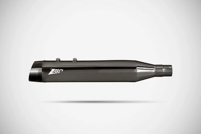Harley-Davidson Touring (17-24) 4,5" Slash Cut slip-ons, sort krom – Zard – produktbillede 3