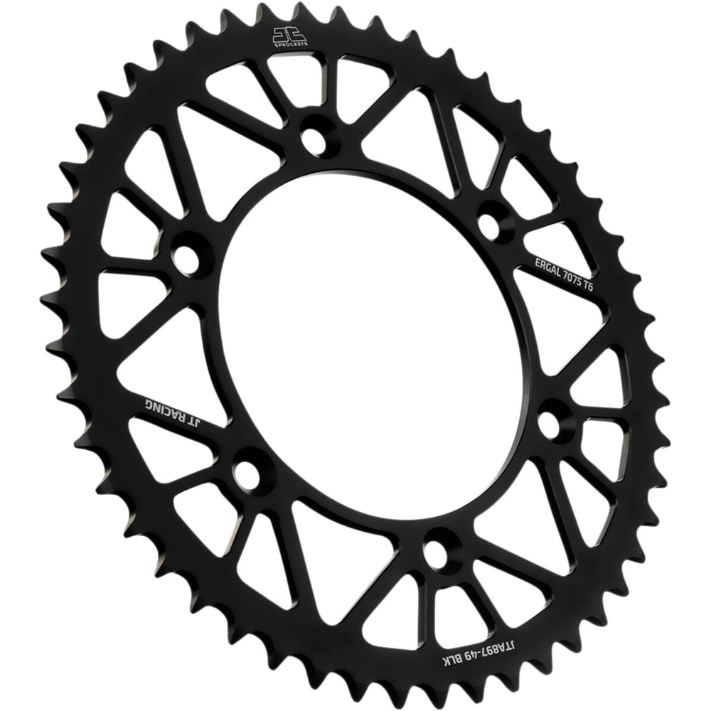 Bagtandhjul 49T, 520 – aluminium, JTA897.49BLK – JT Sprockets