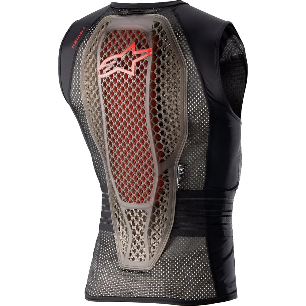 Beskyttelsesvest Nucleon Flex Pro – str. XS, Sort/Rød fra Alpinestars – produktdetalje 2