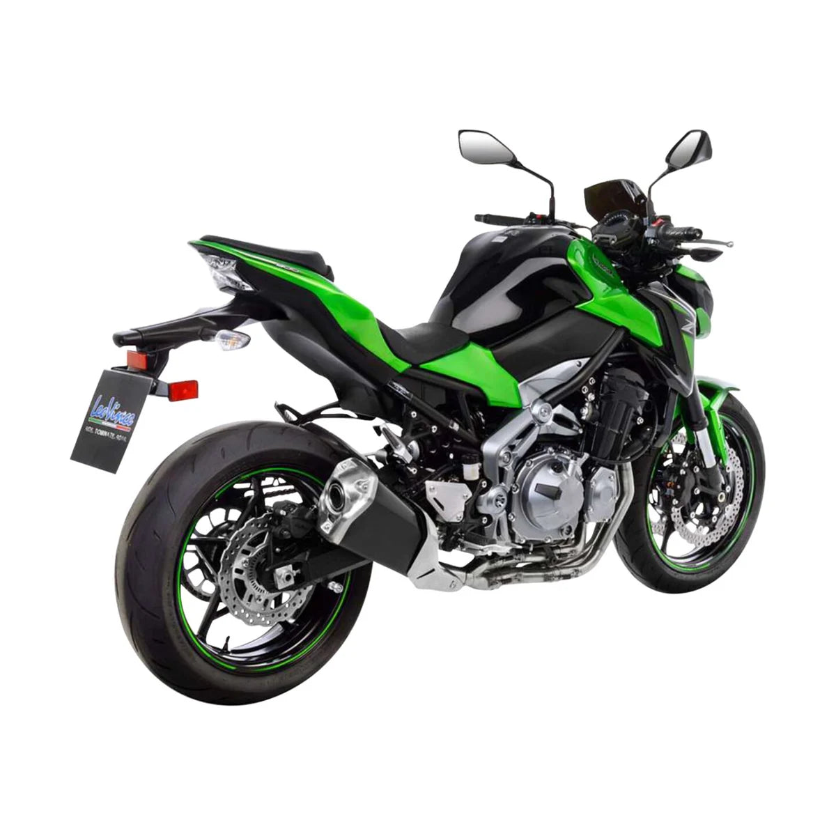 Kawasaki Z900 (22-25) m.fl. LeoVince forrør – rustfri – ekstra produktvisning af forrør, rørføring og monteringsdetaljer 2