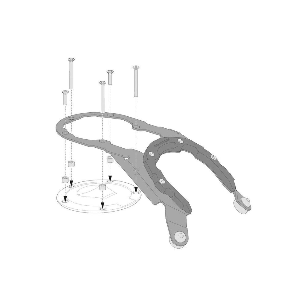 Honda VFR 800 X ABS (15-20) PRO tankring – SW-Motech – produktbillede 2