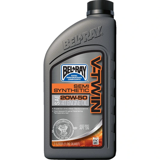 Bel-Ray V-Twin Semi-Synthetic 20W-50 – 1 L