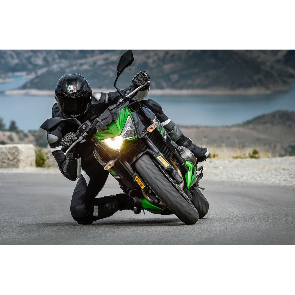 Pirelli Diablo Rosso III 120/60 ZR17 (55W) TL – fordæk – detaljer af profil og konstruktion på Pirelli Diablo Rosso III hos Mo2parts.