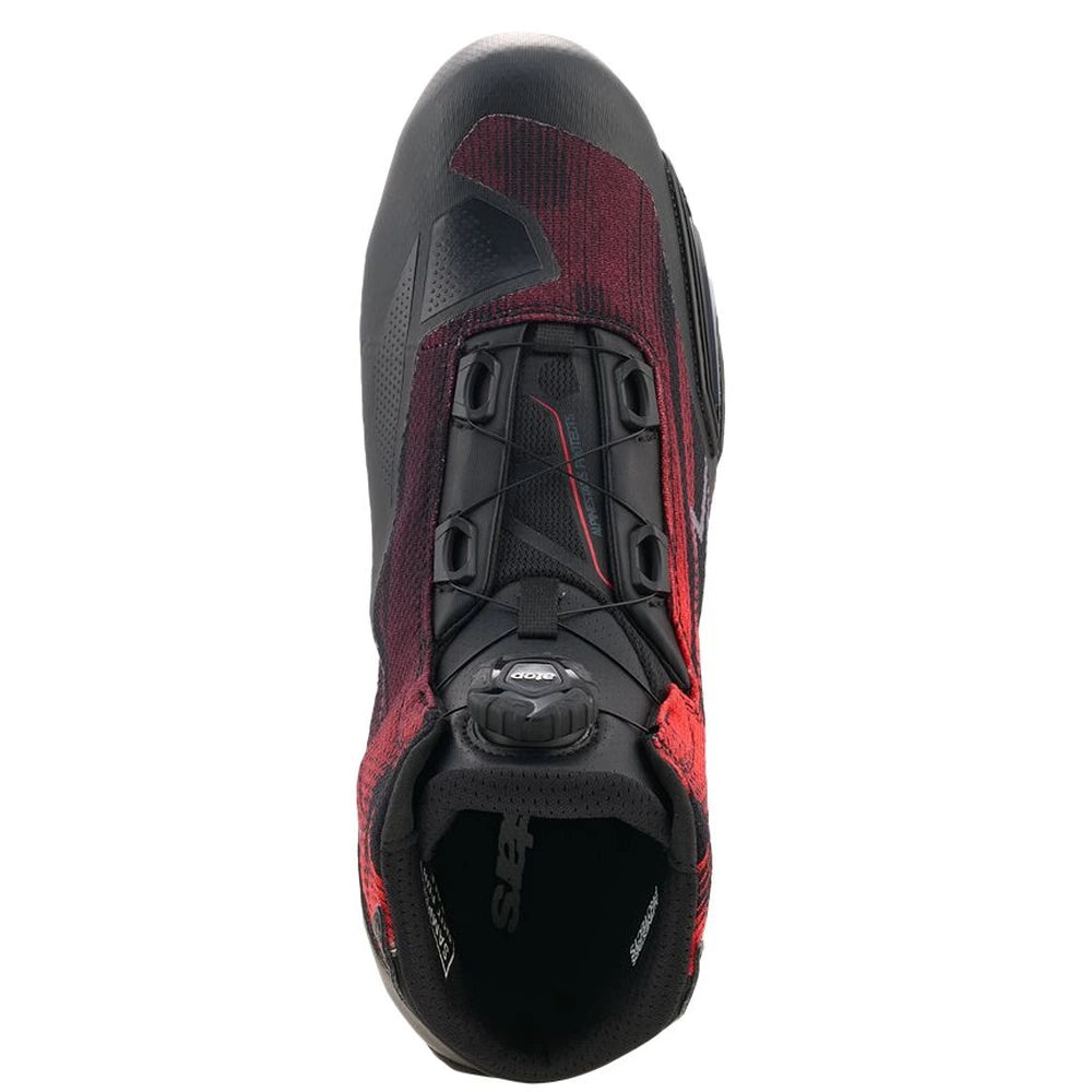 MC sko Celer Vented, herre – Sort/Rød, str. US 8,5 fra Alpinestars – produktdetalje 2