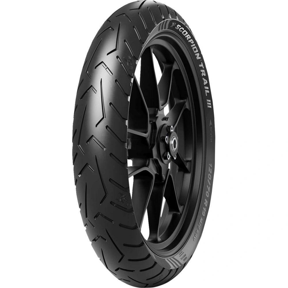 Pirelli Scorpion Trail III 110/80 R18 58V TL – fordæk – originalt Pirelli fordæk med alsidigt greb på både asfalt og grus. Køb hos Mo2parts.