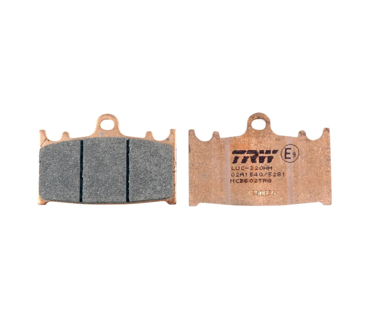 Kawasaki ZX-6 600 90-02 m.fl. – TRQ sinter-racingbremseklodser foran – TRW MCB602TRQ – original TRW-emballage