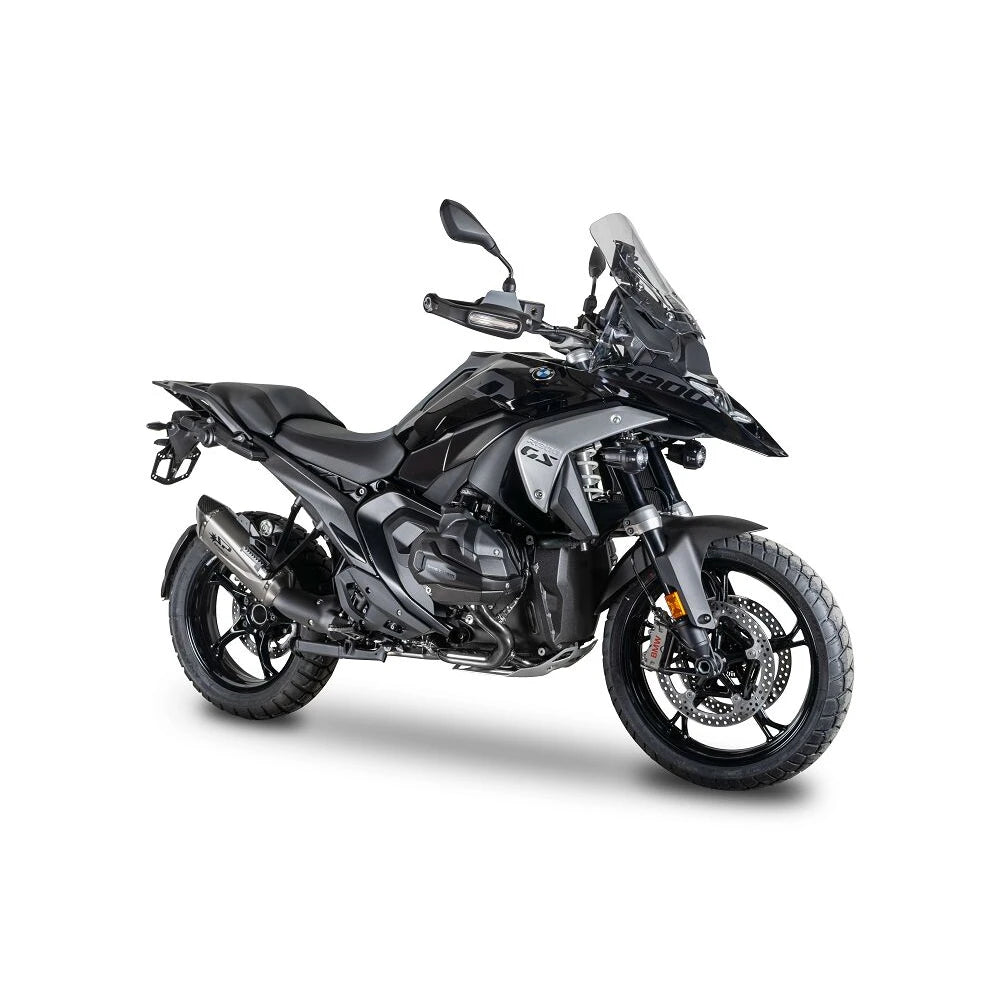 BMW R 1300 GS (23-26) Force Evo slip-on, titanium – Spark – produktdetalje fra alternativ vinkel, billede 2
