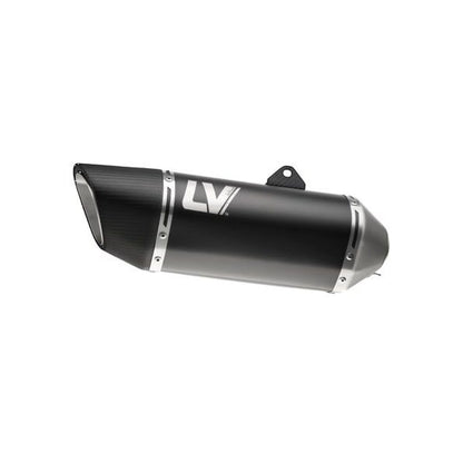 Yamaha MT-07 (20-26) LeoVince LV-14 R slip-on – rustfri – godkendt – mat sort
