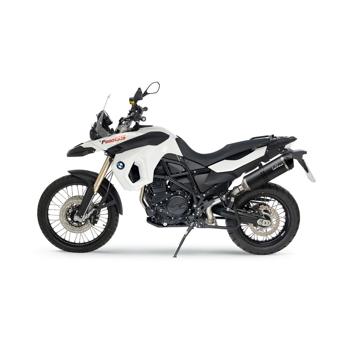 BMW F800GS (08-16) m.fl. LeoVince LV One EVO slip-on – carbon – ekstra produktvisning af lyddæmper, finish og detaljer 5