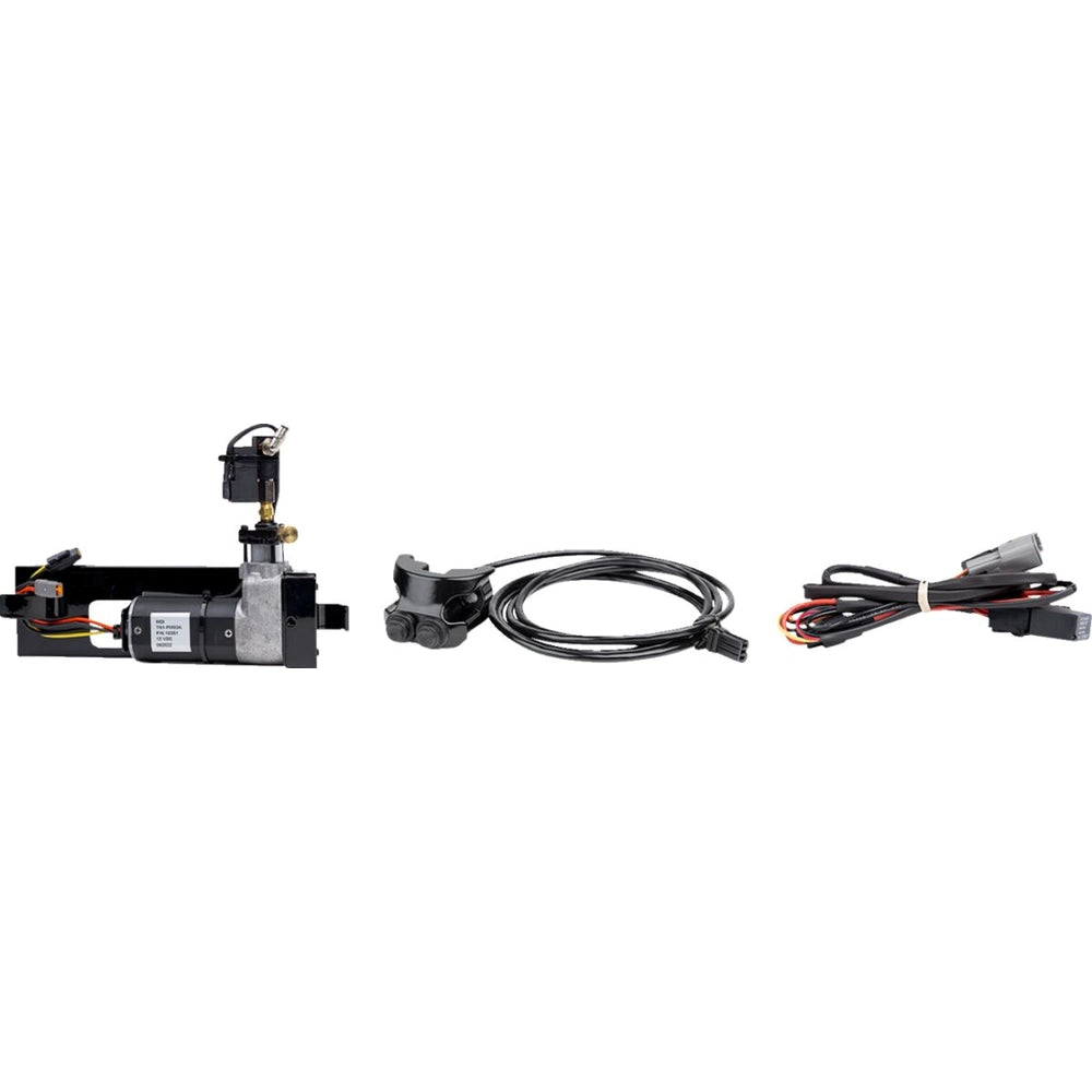 Legend Suspension Harley-Davidson Touring (96-25) AIR-A luftaffjedring, 13", sort betjeningskontakt – produktbillede 2, varenr. 1311-0153