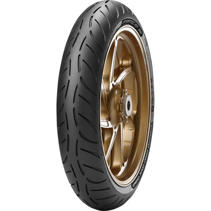 Metzeler Sportec M7 RR 110/70ZR17 54W TL – fordæk – originalt Metzeler MC-dæk med sportsligt greb og præcis styrerespons.