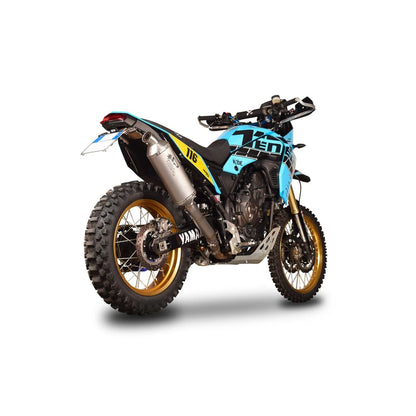 Yamaha Ténéré 700 (19-26) Dakar slip-on, titanium – Spark – produktdetalje fra alternativ vinkel, billede 2