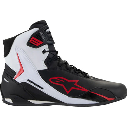 MC sko Faster-4, herre – Sort/Rød/Hvid, str. US 8.5 fra Alpinestars – produktdetalje 4