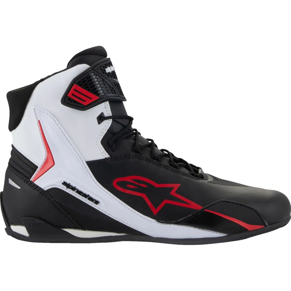 MC sko Faster-4, herre – Sort/Rød/Hvid, str. US 11.5 fra Alpinestars – produktdetalje 4