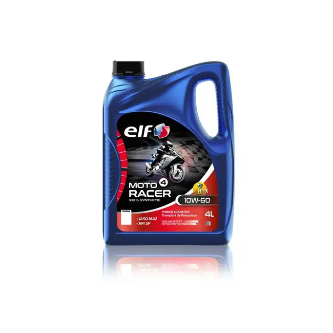 ELF Moto 4 Racer 10W-50 4-takts motorolie til MC – 4 L