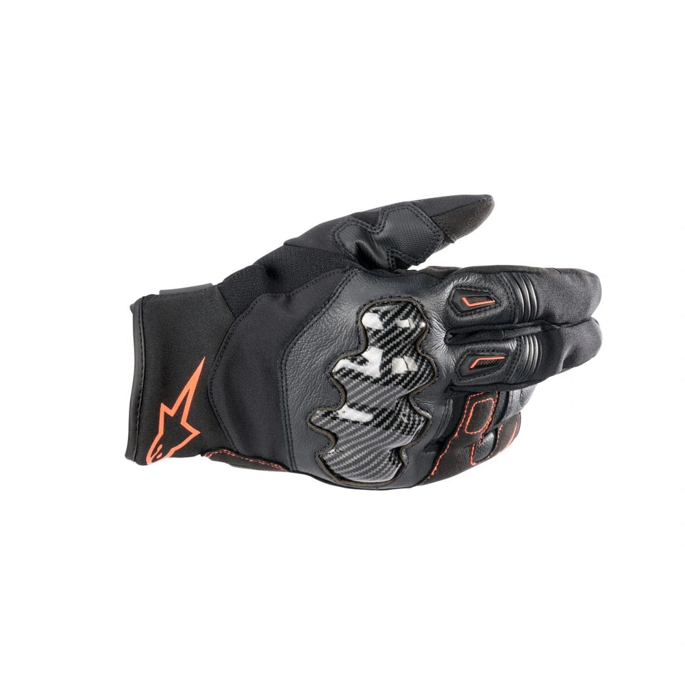 MC handsker SMX-1 Drystar®, herre – Sort/Rød, str. M fra Alpinestars – primært produktbillede