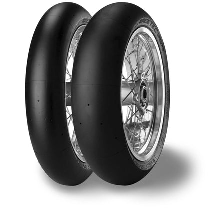 Metzeler Racetec SM 125/75R420 TL K1 NHS – fordæk – alternativt produktbillede med fokus på dækprofil og design.