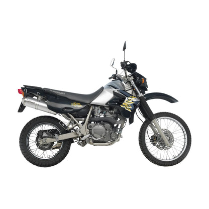 Kawasaki KLR 650 (97-23) LeoVince LV-X slip-on – aluminium – ekstra produktvisning af lyddæmper, finish og detaljer 2