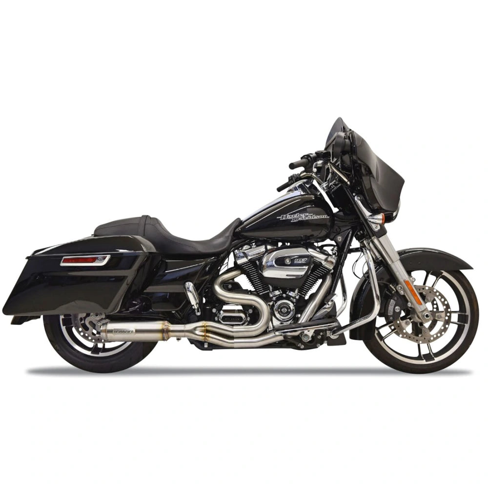 Harley-Davidson Touring (17-25) 2-i-1 Mid-Length Super Bike komplet udstødning – Bassani